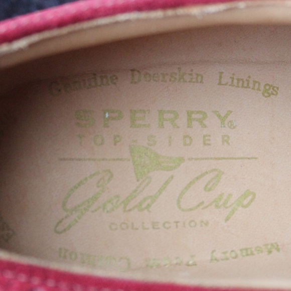 Sperry Top-Sider Gold Cup Collection Red Oxfords main image 8